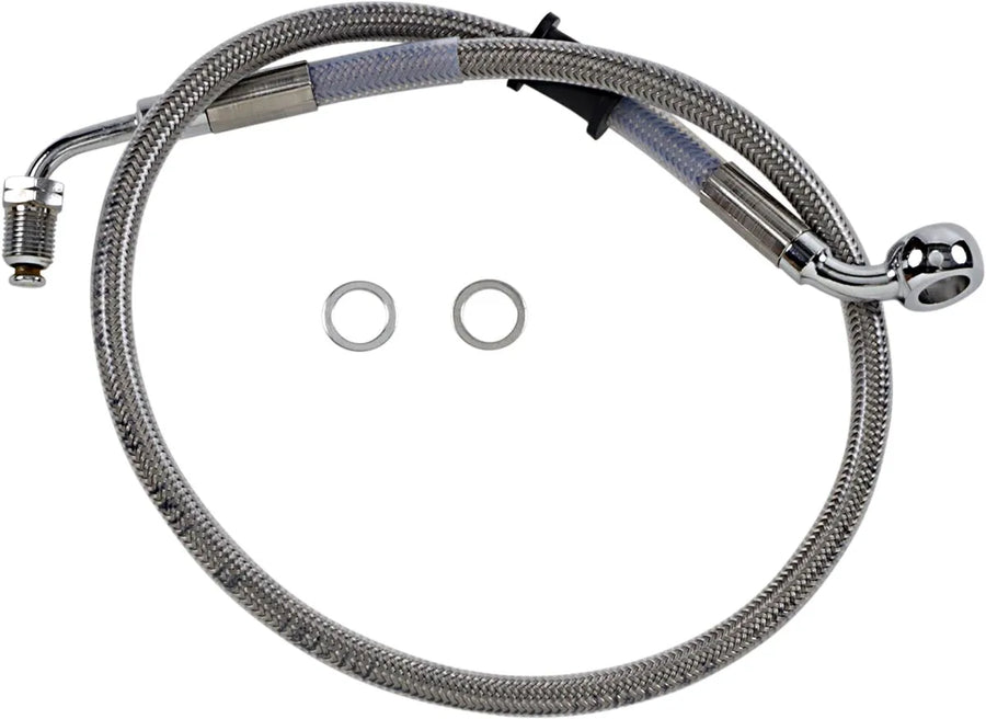 harley davidson flde [DRAG SPECIALTIES] - Stainless steel brake line kit