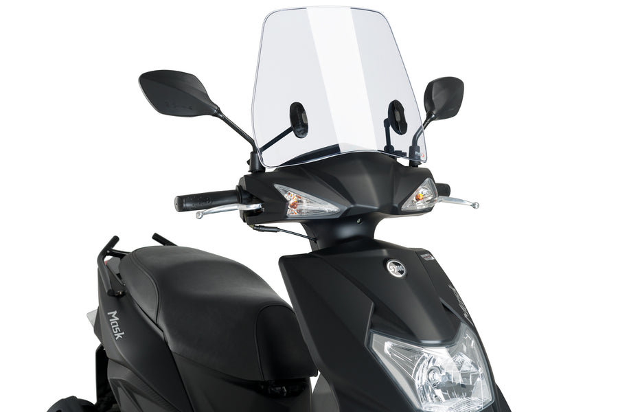 SYM MASK 125 IE E5 [2023] – Urban scooter screen – Transparent