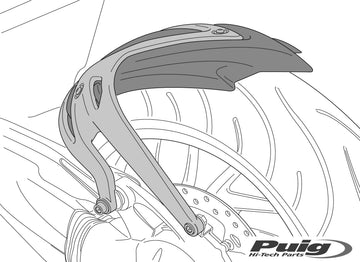 BMW F 850 GS ADVENTURE [2019-2023] - Hinterradabdeckung