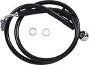 harley davidson flde [DRAG SPECIALTIES] – Verlängerte Edelstahl-Bremsleitung-1