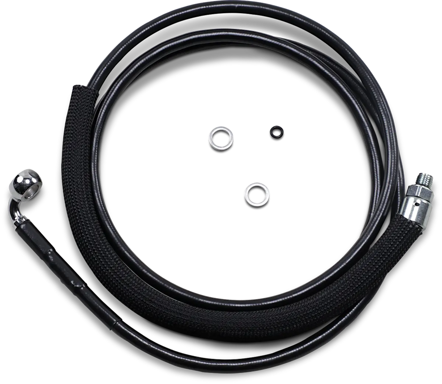 harley davidson fltr [DRAG SPECIALTIES] - Stainless steel hydraulic clutch line