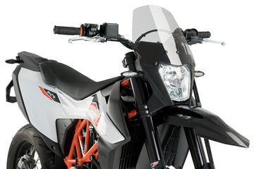 KTM 690 SMC R [2025] - Nieuwe generatie sportwindscherm | Getint | PUIG 3586H