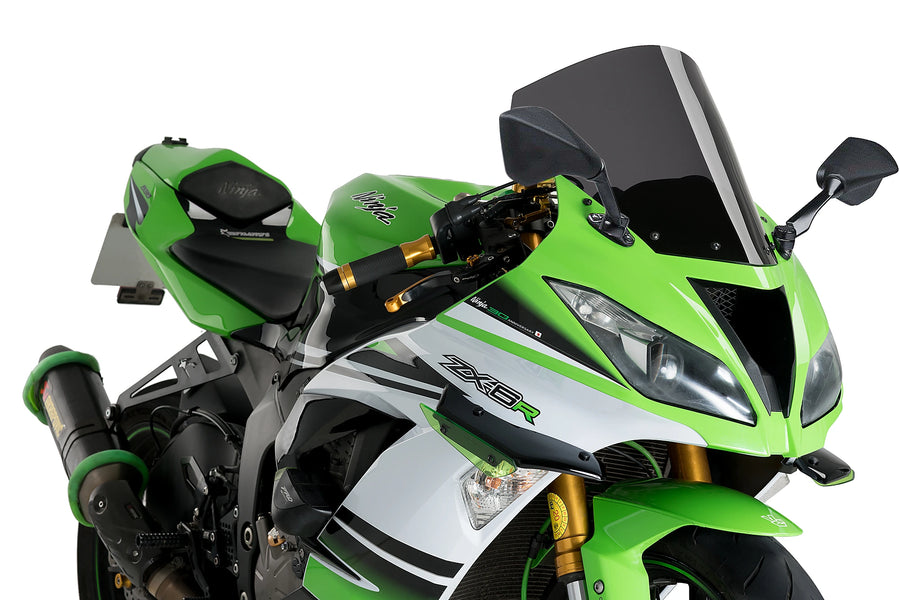 KAWASAKI ZX-6R NINJA [2018] - R-Racer Screen | Heavily toned | PUIG 3629F