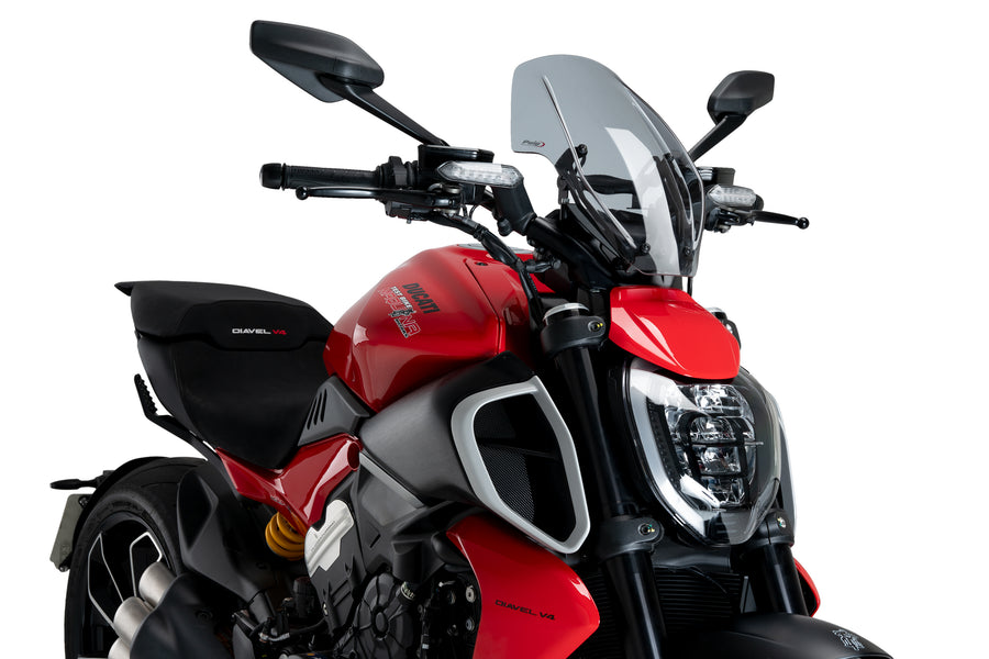 DUCATI DIAVEL V4 [2025] – New Generation Verstellbare – Transparent