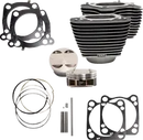 Harley-Davidson FXDR 1868 Softail King 114 [2019] - Big Bore Zylindersatz – Oberfläche: Pulverbeschichtet, Wrinkle Black, Nicht hervorgehobene Kühlrippen – Bild 4
