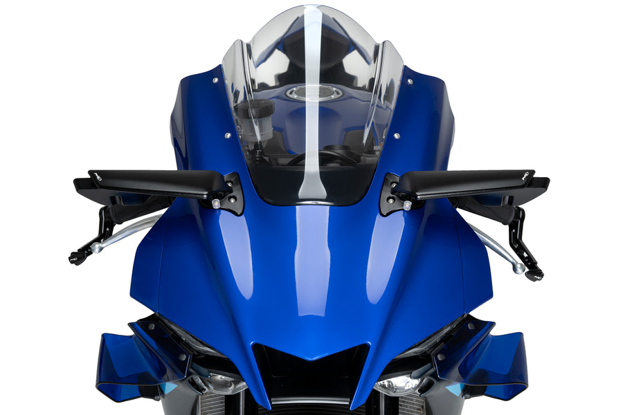 YAMAHA YZF-R1M [2025] – Rückspiegel Aileron – Schwarz