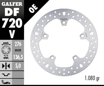 Bmw R 1200 R ABS [2019] - Brake disc fixed round – picture 2