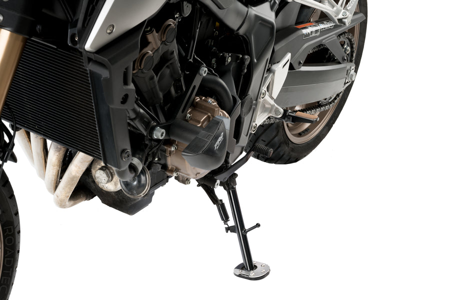 HONDA CBR 650 R [2025] – Voetstandaardverlenging met standaard ophanging – Zwart