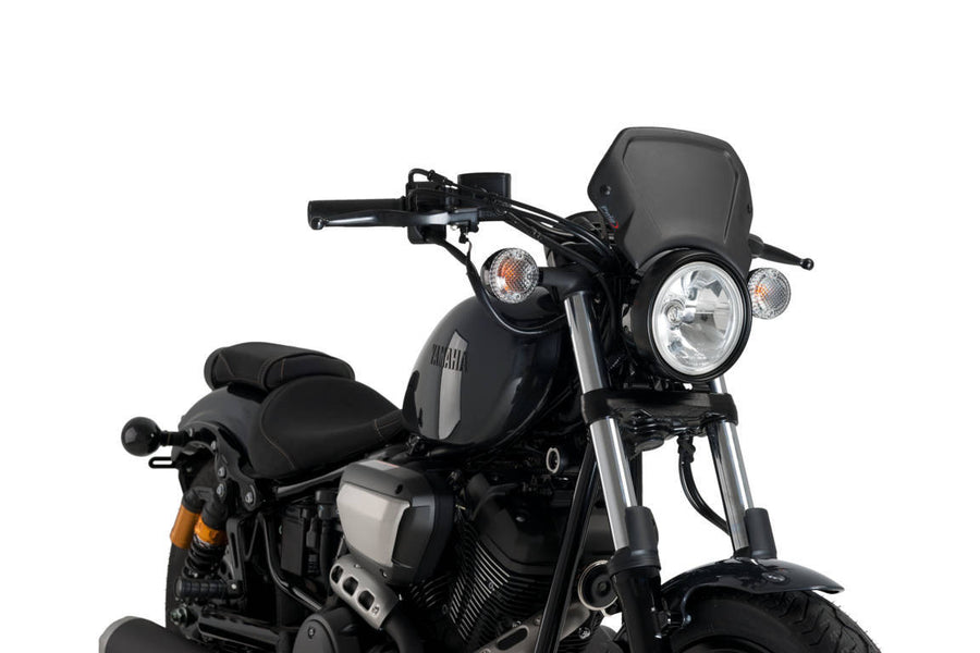 YAMAHA XV 950 R [2020] – ALU Frontplatte – Schwarz