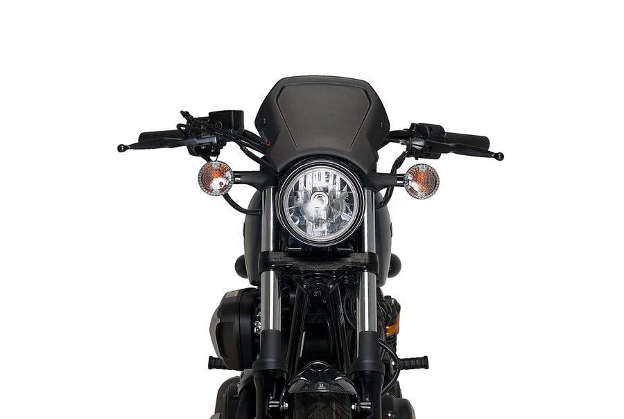 YAMAHA XV 950 R [2020] - ALU voorpaneel | Zwart | PUIG 3813N