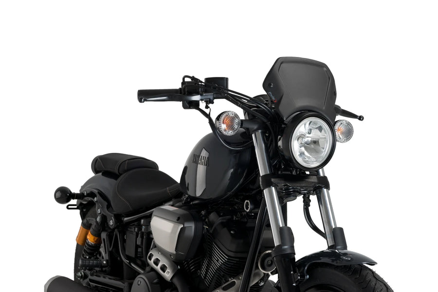 YAMAHA XV 950 R [2020] – ALU Frontplatte – Silber