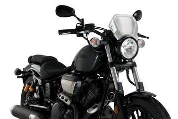 YAMAHA XV 950 R [2020] – ALU Frontplatte – Silber