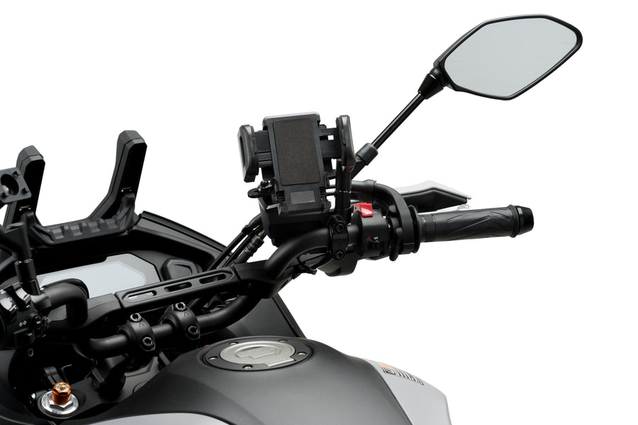 YAMAHA YZF-R1 RACE [2025] – houder en hoesje voor mobiele telefoon – zilver