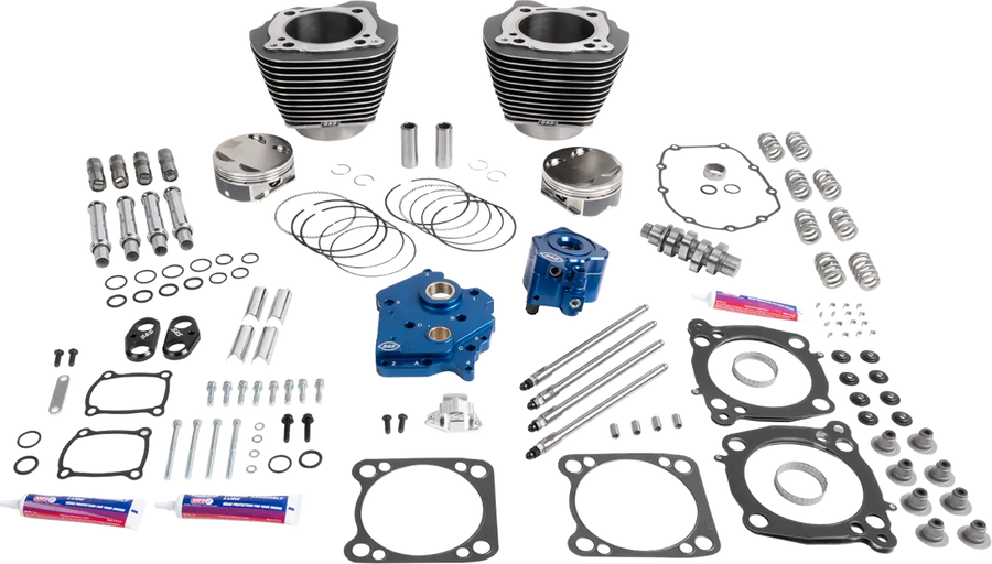 Harley-Davidson FXBR 1923 Softail Breakout 117 [2026] - 132" Power Package Motorleistungs-Kit – Oberfläche: Black Granite – Bild 1