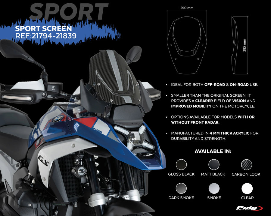 BMW R 1300 GS TROPHY [2025] – touring screen – tinted