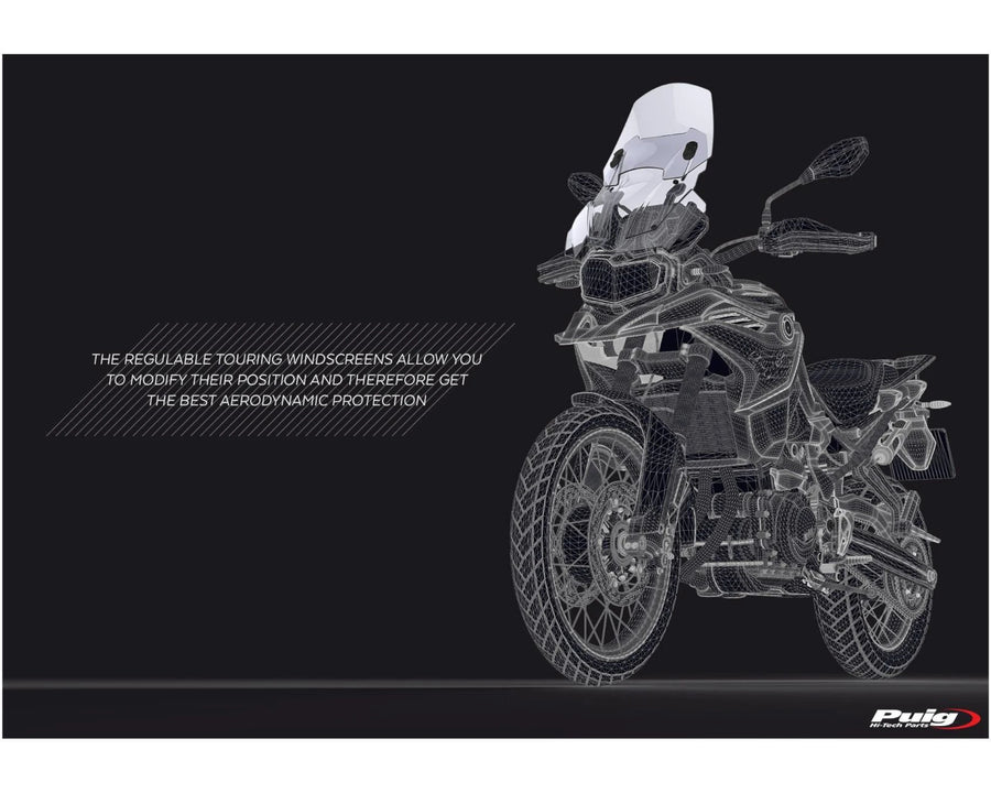BMW F 800 GS [2025] – Verstelbare voorruit – zwaar getint