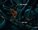 KTM 990 DUKE R [2025] – Fersenplatten – Schwarz-9