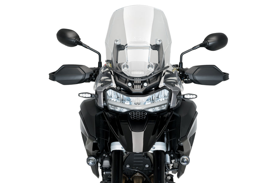 TRIUMPH TIGER 1200 RALLY PRO [2025] – Windscherm uitgeschoven – zwaar getint