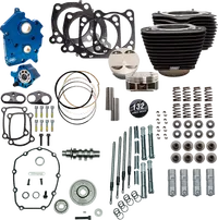 Harley-Davidson FLFBS 1923 Softail Fat Boy 117 [2026] - 132" Power Package Motorleistungs-Kit – Oberfläche: Black Granite – Bild 12