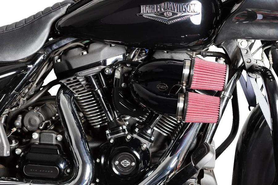 Harley-Davidson FXBR 1923 Softail Breakout 117 [2025] - Tuned Induction Luftfilterkit – Oberfläche: Schwarz – Bild 2