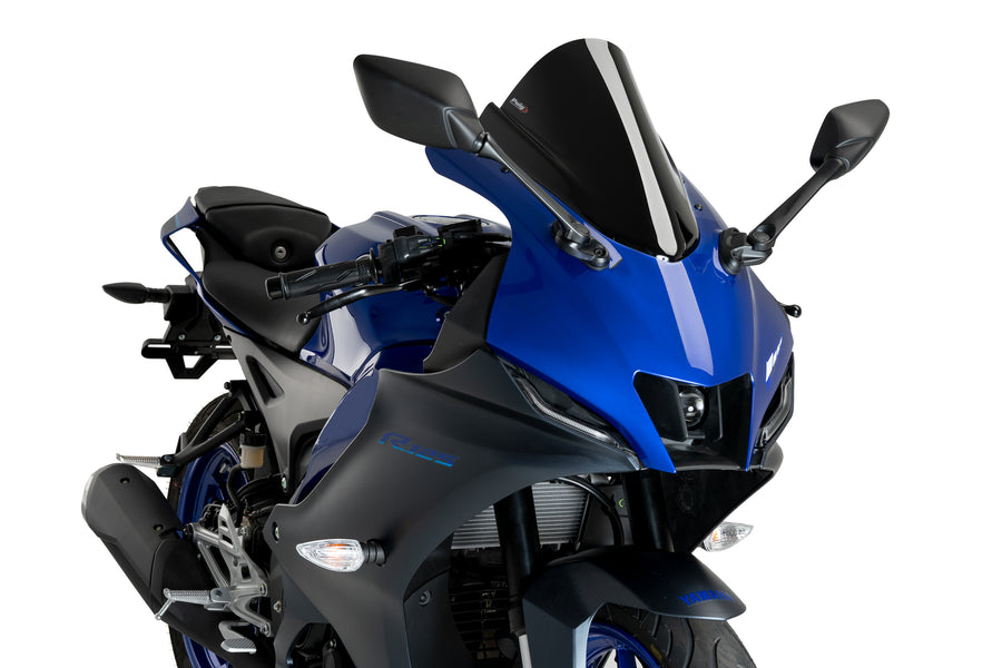 YAMAHA YZF-R 125 [2025] – Z-Racing Scheibe – Schwarz