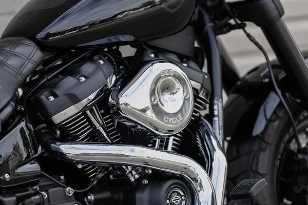 Harley-Davidson Xl 1200 Xs Forty Eight Special [2020] - Stealth Luftfilterabdeckung – Oberfläche: Silber – Oberfläche: Verchromt – Design: Teardrop – Bild 5