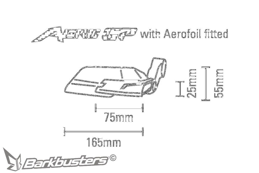 honda cb 600 [BARKBUSTERS] – AERO-GP lever protector