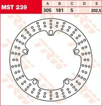 Bmw R 1200 C ABS (0424) [2001-2003, 2005] - Bremsscheibe Fest Rund – Bild 12
