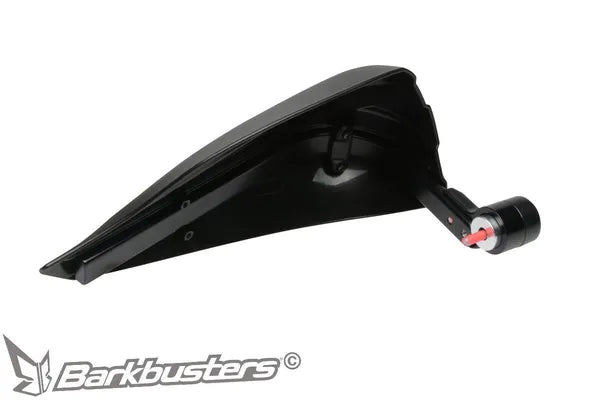 Aprilia Shiver 900 ABS [BARKBUSTERS] – STORM handbeschermer – Gemonteerd op een punt aan het uiteinde van het stuur - met schroefdraad