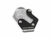 BMW F 900 XR [2025-2026] - side stand plate silver/black