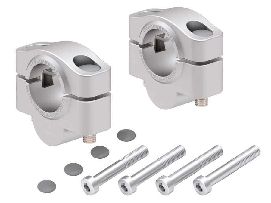 KTM LC4 640 Adv / Duke / End [1998-2007] - Lenkererhöhung 20 mm / Ø 28,6 mm / silber