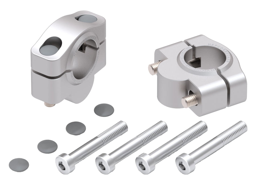 KTM 890 Duke R [2020-2023] - Lenkererhöhung 20 mm / Ø 28,6 mm / silber