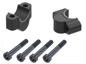 Yamaha Ténéré 700 [2022-2024] - Lenkererhöhung 25 mm / Ø 28,6 mm / schwarz