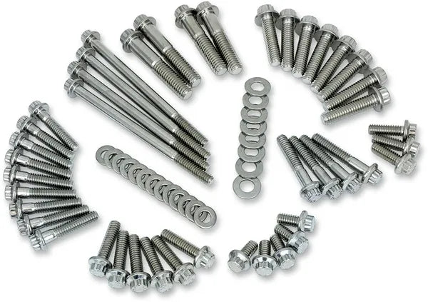 Harley-Davidson FLHCS 1923 Softail Heritage Classic 117 [2026] - 12-Punkt Externes Primär-/Getriebe-Motorschraubenset – Bild 3