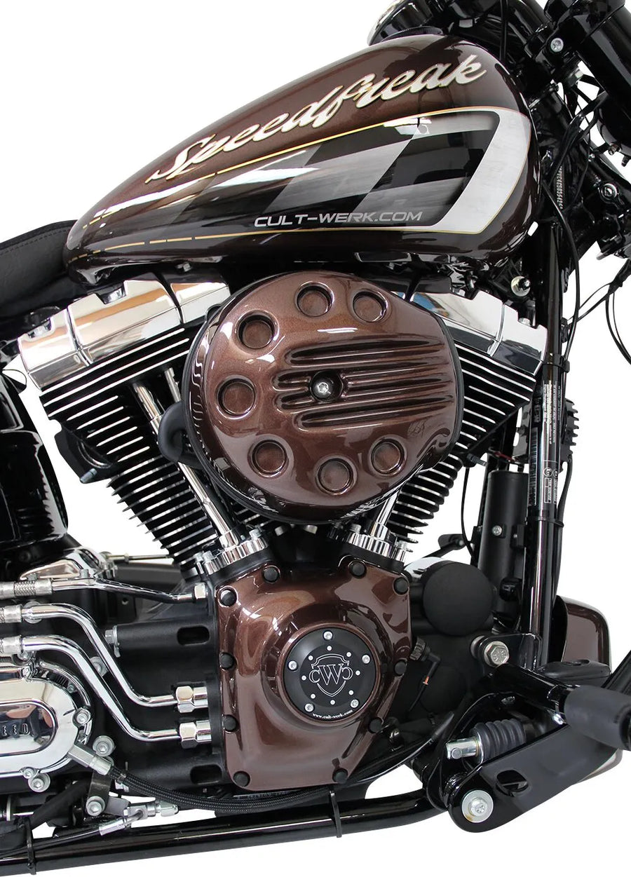 harley davidson fxsbse [CULT WERK] – Luftfiltercover "Slotted"