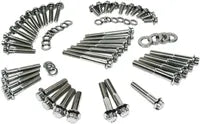 Harley-Davidson FXDBP 1690 Dyna Street Bob Factory Custom [2013, 2015-2016, 2016] - Dress-Up 12-Point External Primary/Transmission Engine Bolts Kit - Image 8
