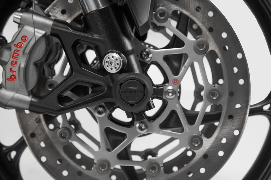 ducati monster 821 [SW-MOTECH] – Vorderrad-Achsschutz Set