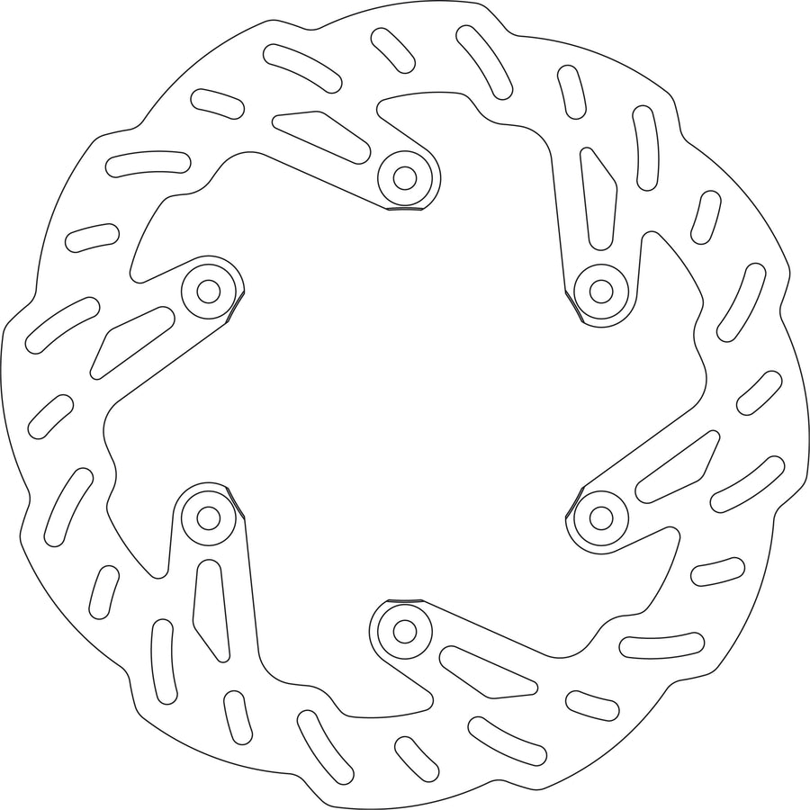 YAMAHA YZ 250 [1998-2002] - Rear brake disc