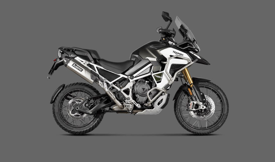 TRIUMPH TIGER 1200 RALLY EXPLORER [2022-2024] - Slip-On uitlaatsysteem (titanium)