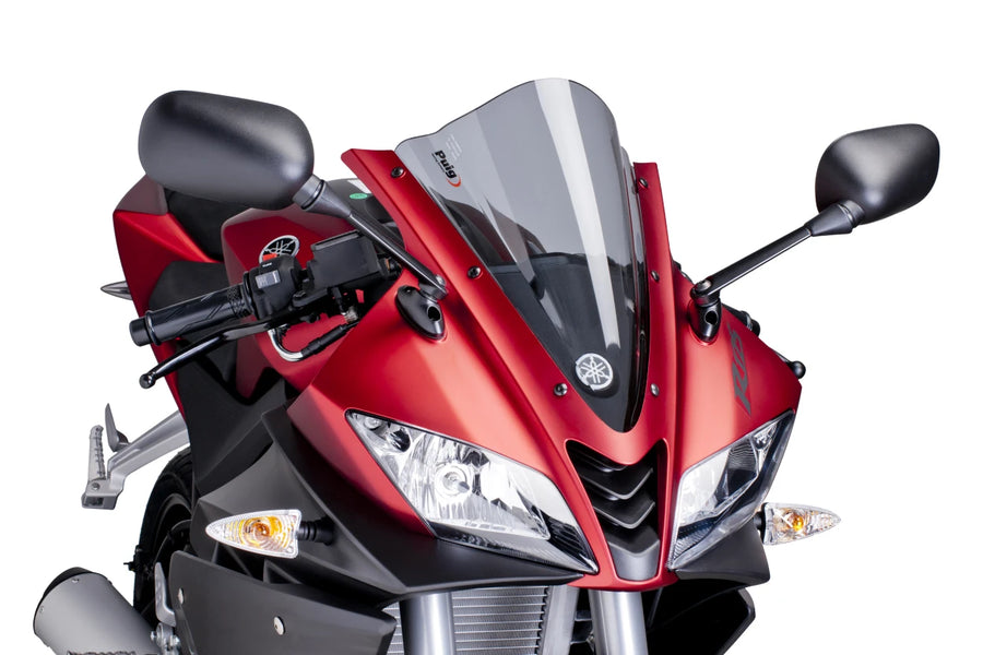 YAMAHA YZF-R 125 [2018] – racescherm – zwart