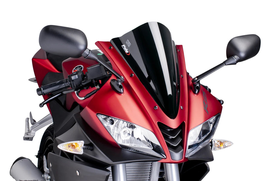 YAMAHA YZF-R 125 [2018] – racescherm – zwart