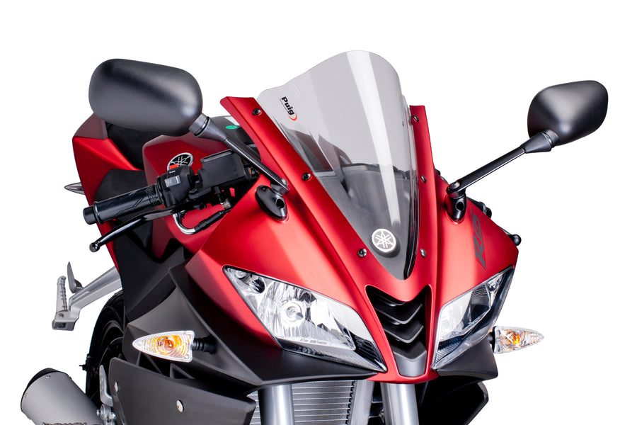 YAMAHA YZF-R 125 [2018] – racescherm – zwart