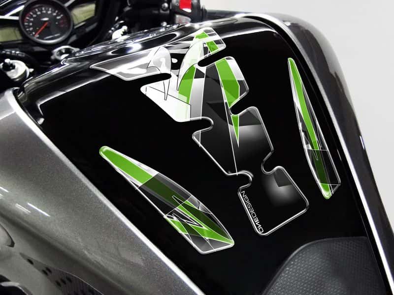 KAWASAKI Z 1000 [2012] – Wings tankbeschermer – zwart