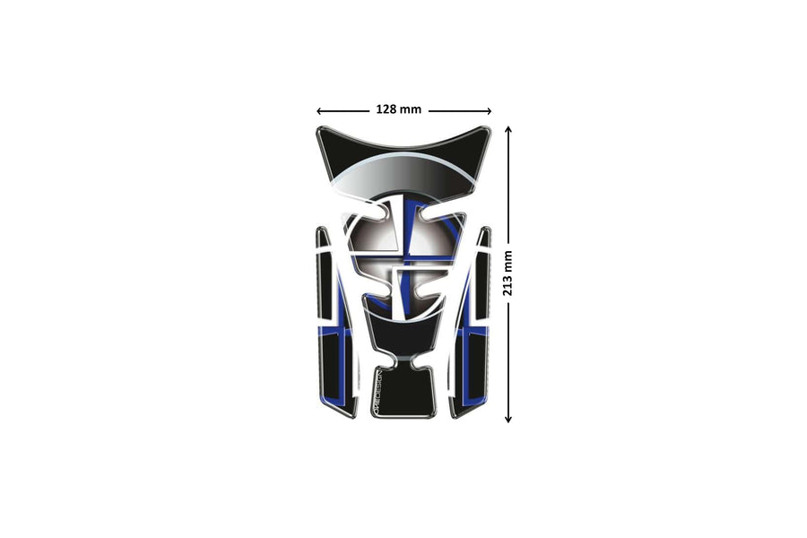 KAWASAKI Z 1000 [2012] – Wings tankbeschermer – zwart