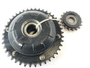 Triumph Speed ​​Triple 1050 515NJ [2006] - Achterdoek met kettingwiel en kettingwielinlaat-1