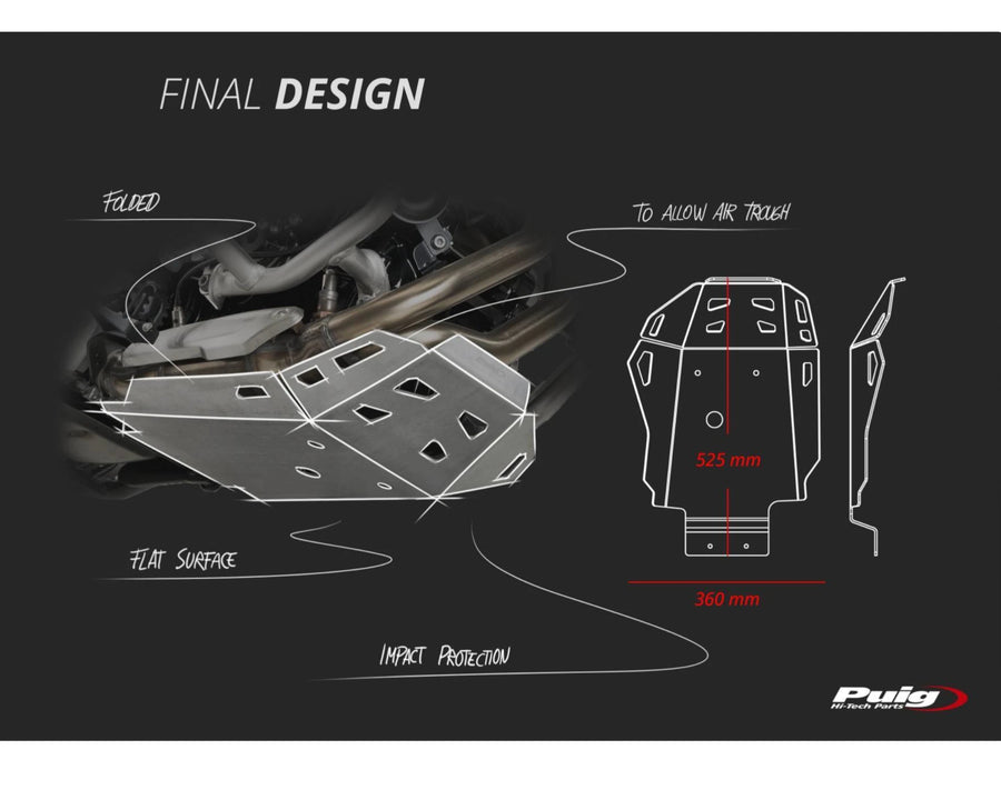 BMW F 900 GS [2025] – Motor Schutz – Silber