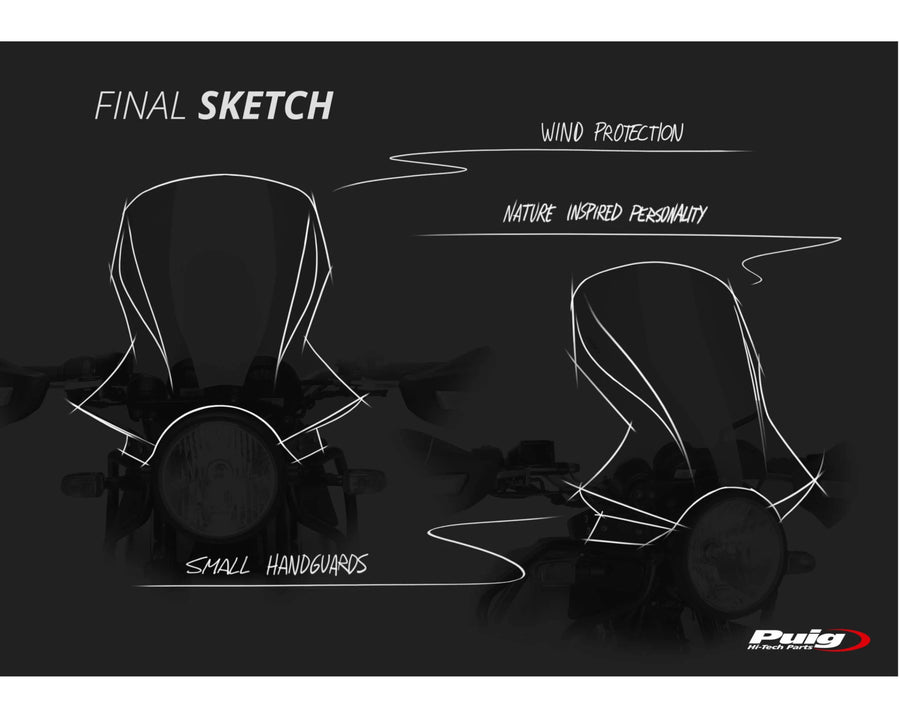 ROYAL ENFIELD HIMALAYAN 410 [2020] – touringscherm – transparant