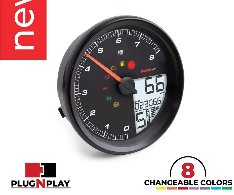 harley-davidson road glide [KOSO NORTH AMERICA] – HD-05 gauge for Harley Davidson