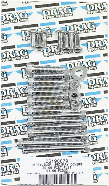harley davidson fxsts [DRAG SPECIALTIES] - Binnenste en buitenste primaire/derby/inspectiekapboutenset - 0