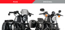 HARLEY DAVIDSON SPORTSTER 883 IRON XL 883 N [2012] – ALU frontplaat – zilver-6
